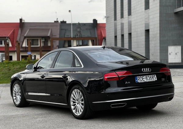 Audi A8 cena 121900 przebieg: 174500, rok produkcji 2015 z Rzeszów małe 529